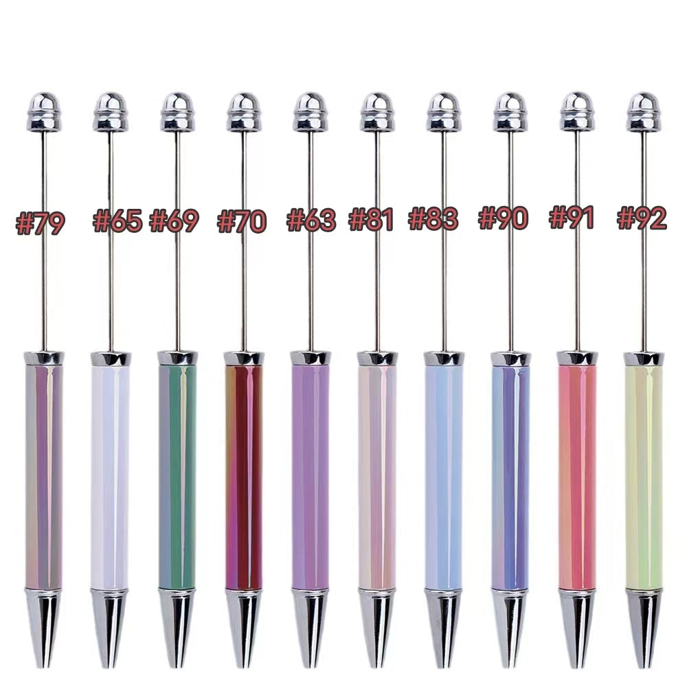 4pcs solid color beadable uv00 pens