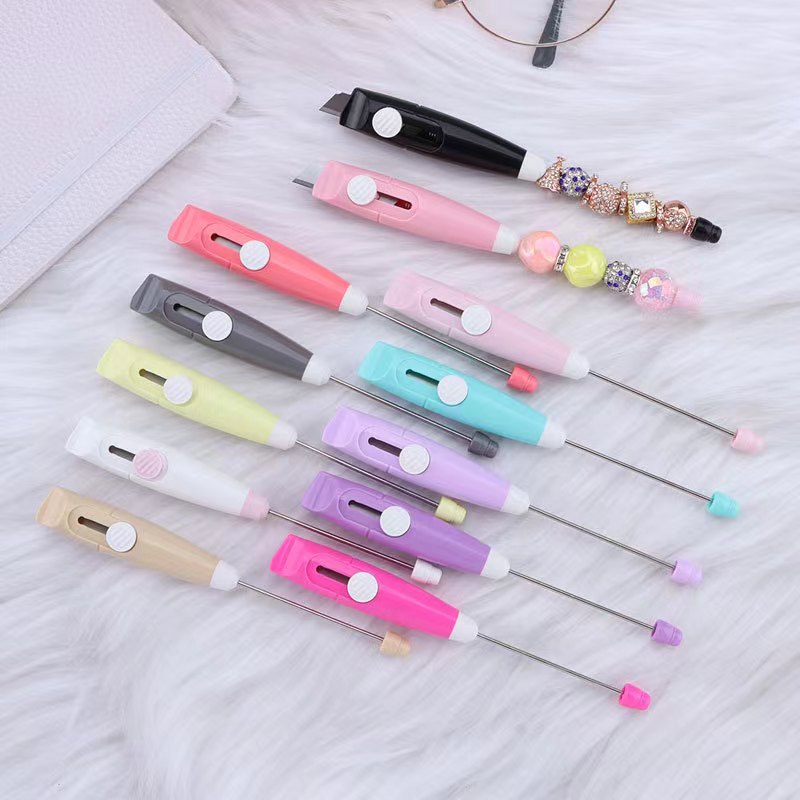 3pcs solid color beadable Beading Knife
