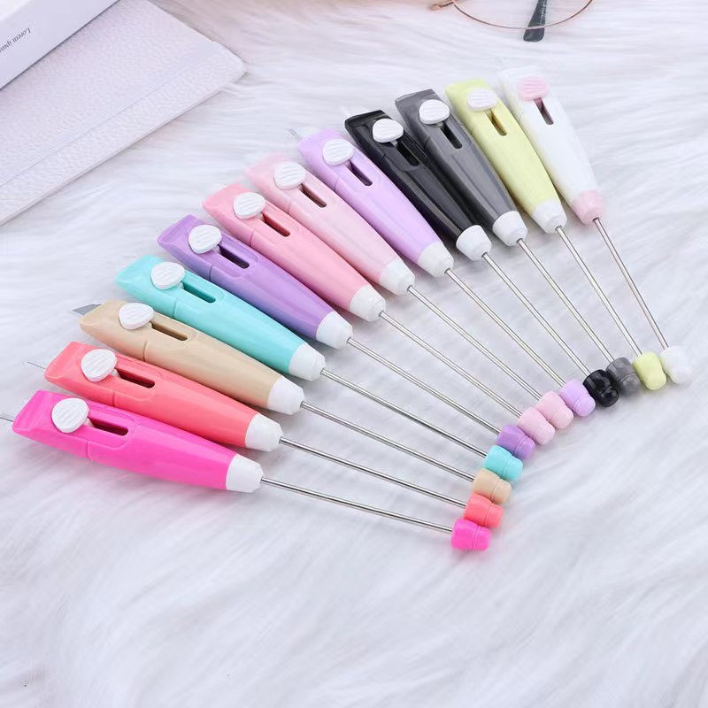 3pcs solid color beadable Beading Knife