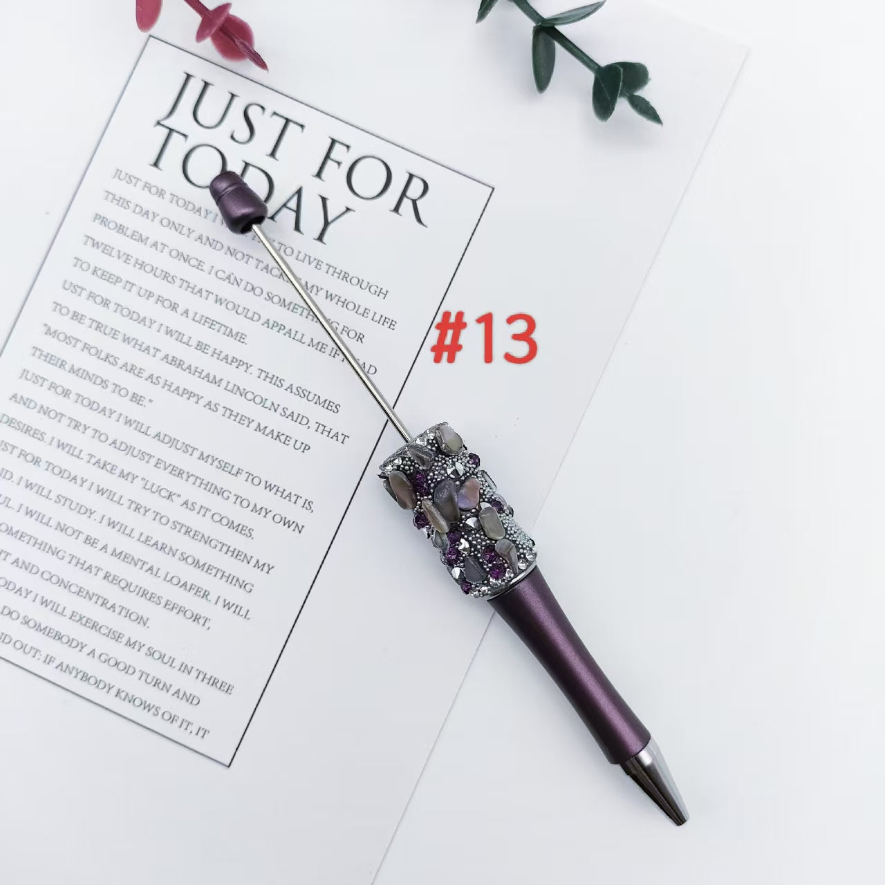 2pcs fancy beadable pens