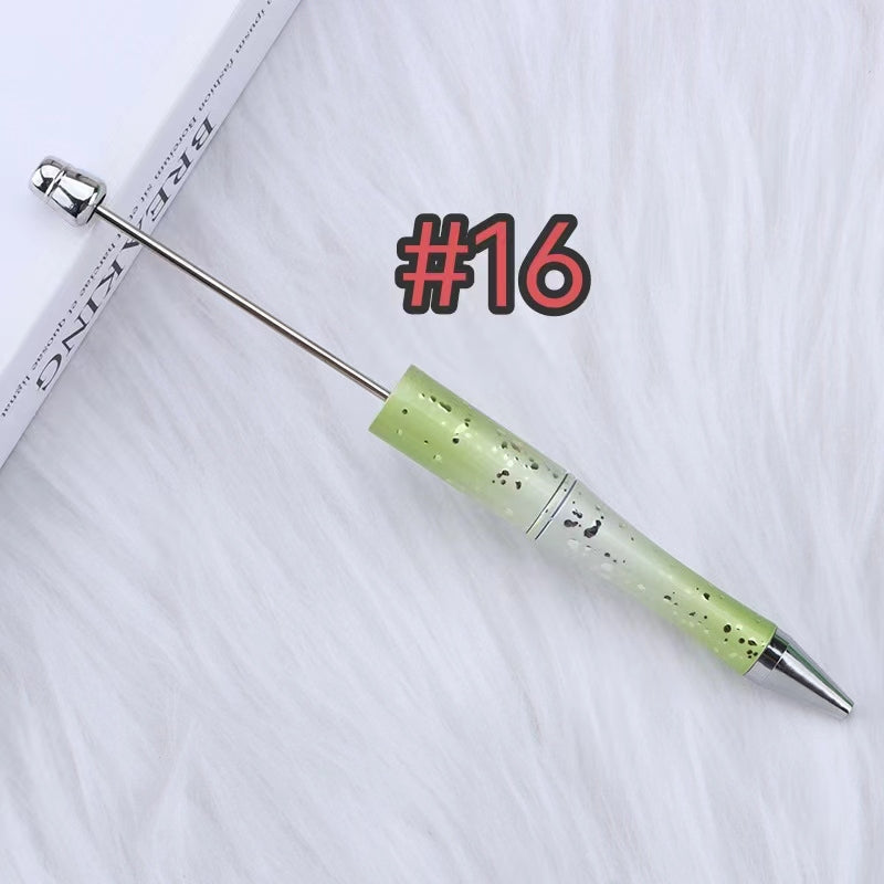 4pcs amber color beadable  pens