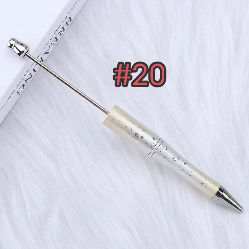 4pcs amber color beadable  pens