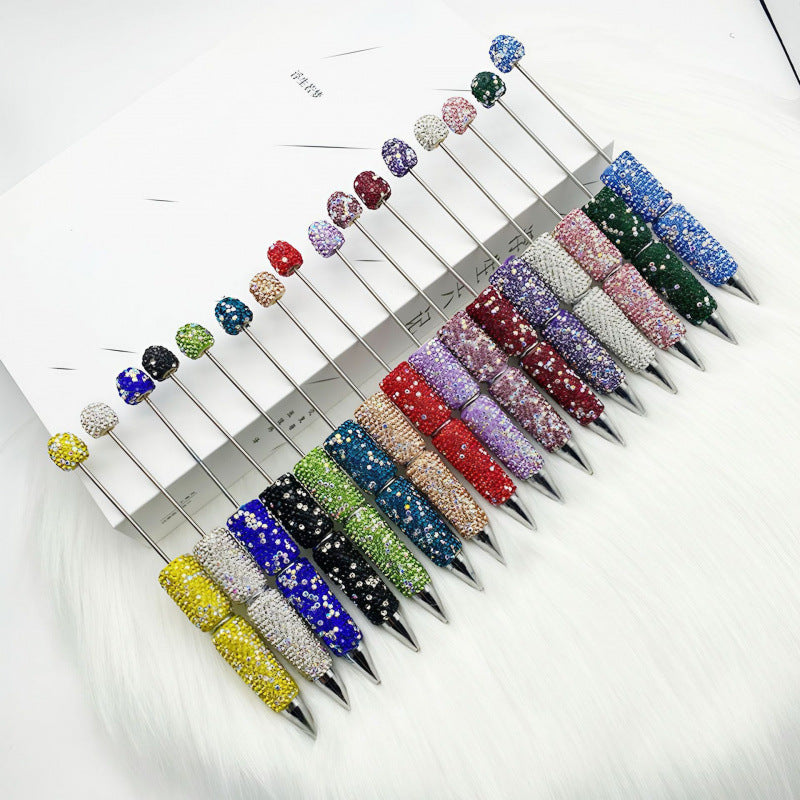 AB Color Full Diamond Beadable Pens