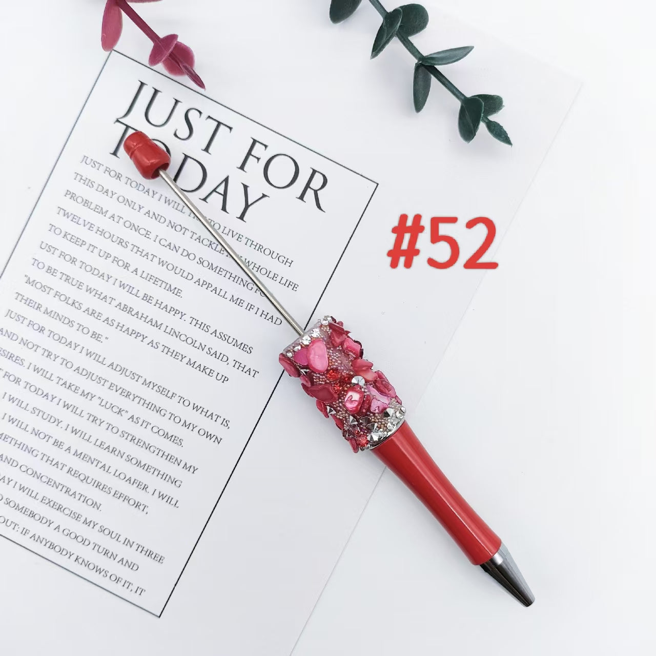 2pcs fancy beadable pens
