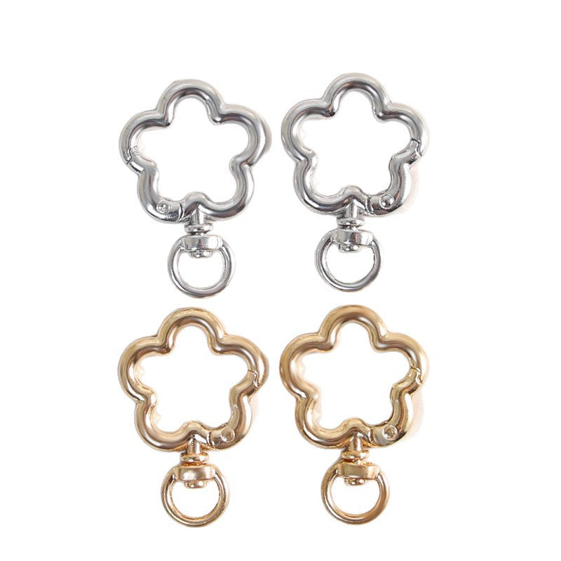 Keychain-Plum blossom keychain