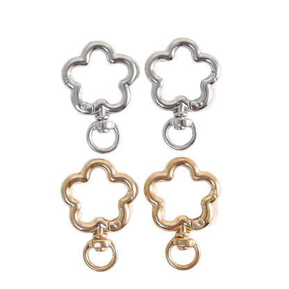 Keychain-Plum blossom keychain
