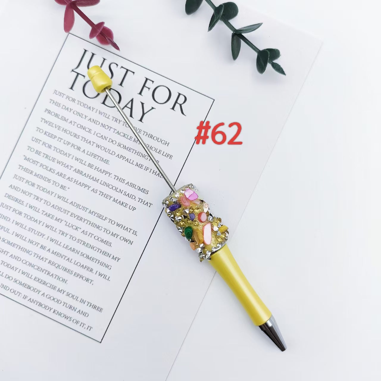 2pcs fancy beadable pens