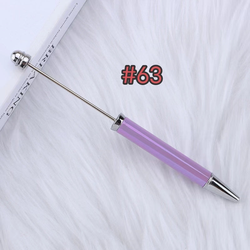4pcs solid color beadable uv00 pens