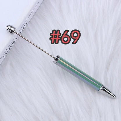 4pcs solid color beadable uv00 pens