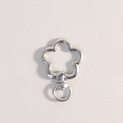 Keychain-Plum blossom keychain