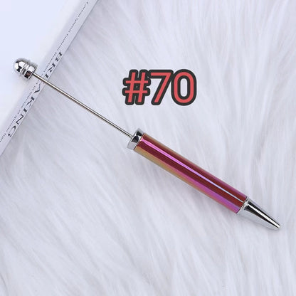 4pcs solid color beadable uv00 pens