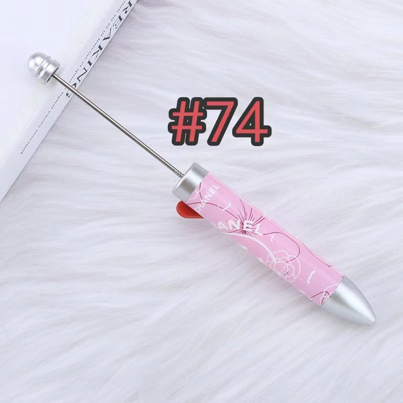 3pcs solid color beadable heartful pens 7different color ink in one pen