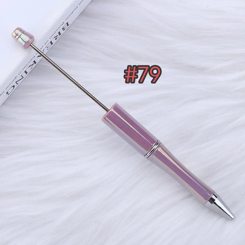 4pcs solid color beadable uv pens