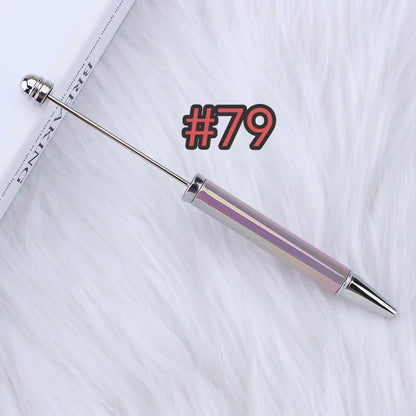 4pcs solid color beadable uv00 pens