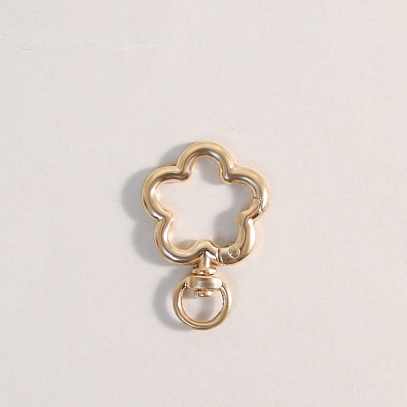 Keychain-Plum blossom keychain