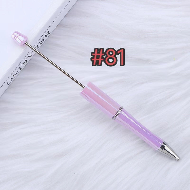 4pcs solid color beadable uv pens