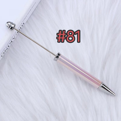 4pcs solid color beadable uv00 pens