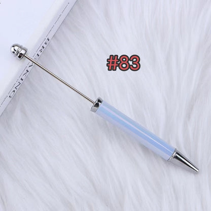 4pcs solid color beadable uv00 pens