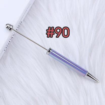 4pcs solid color beadable uv00 pens