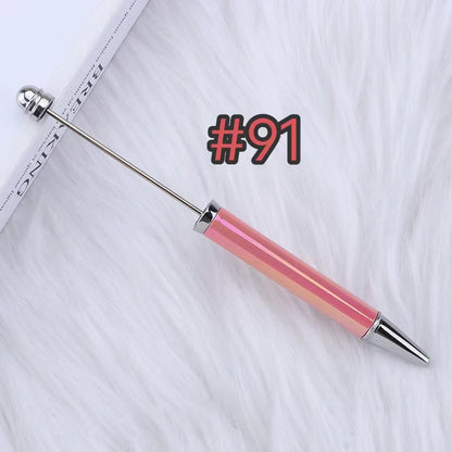 4pcs solid color beadable uv00 pens