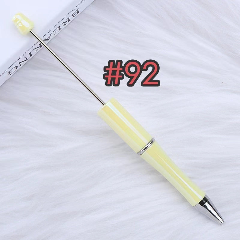 4pcs solid color beadable uv pens