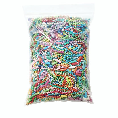 Color wave bead chain