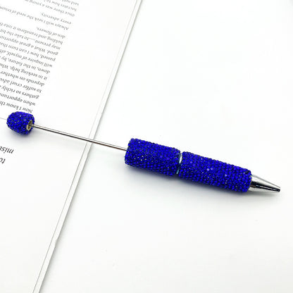 Solid Color Full Diamond Beadable Pens