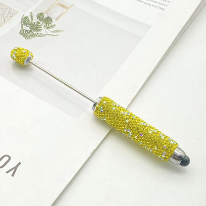 AB Colorful Stylus Full Diamond Beadable Pens