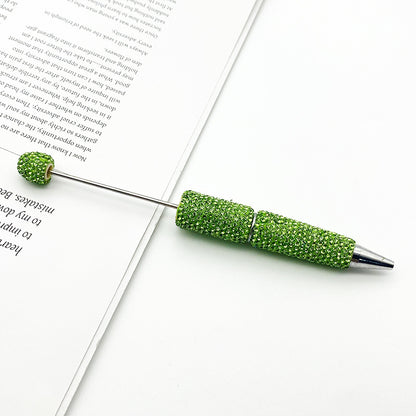 Solid Color Full Diamond Beadable Pens