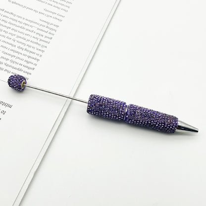 Solid Color Full Diamond Beadable Pens