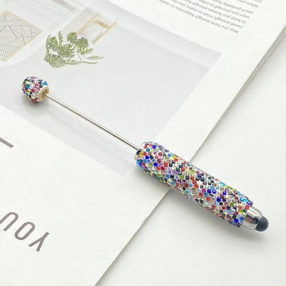 AB Colorful Stylus Full Diamond Beadable Pens