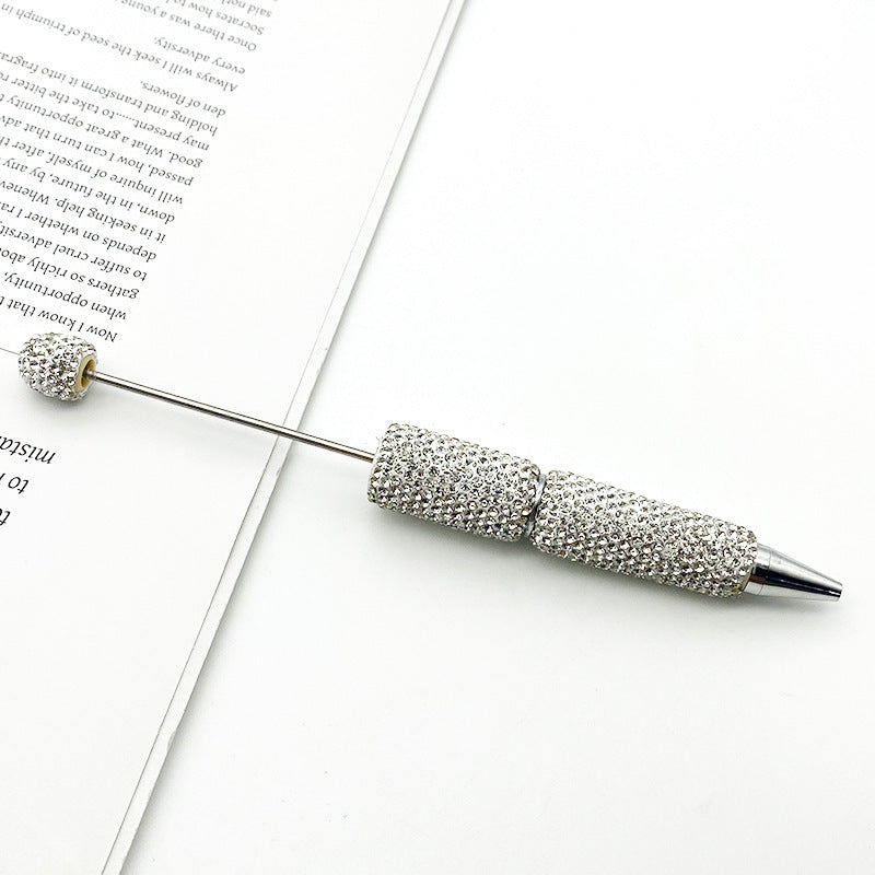 Solid Color Full Diamond Beadable Pens