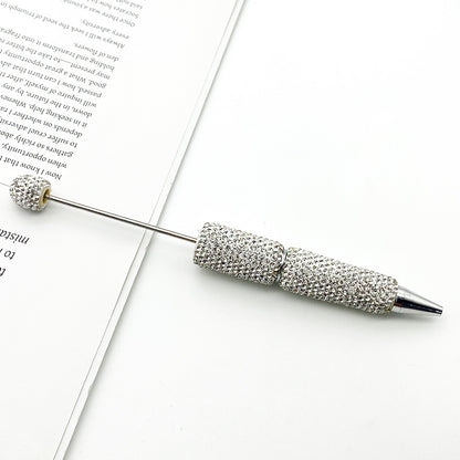 Solid Color Full Diamond Beadable Pens