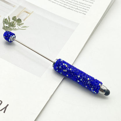 AB Colorful Stylus Full Diamond Beadable Pens