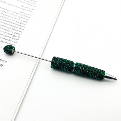 Solid Color Full Diamond Beadable Pens