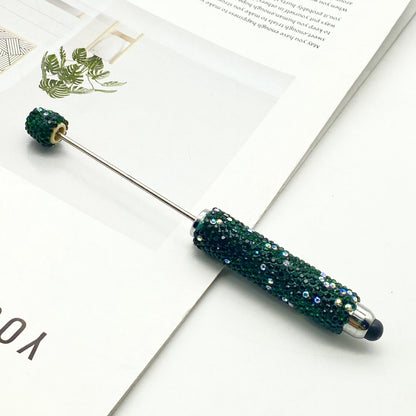 AB Colorful Stylus Full Diamond Beadable Pens