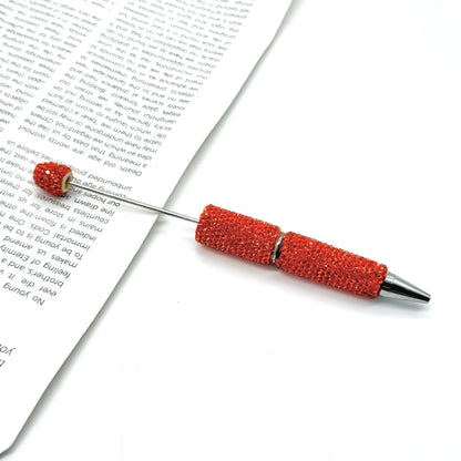 Solid Color Full Diamond Beadable Pens