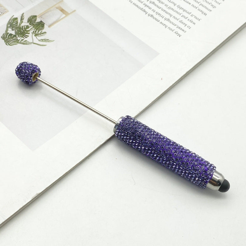 Stylus Full Diamond Beadable Pens