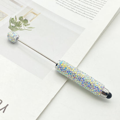AB Colorful Stylus Full Diamond Beadable Pens