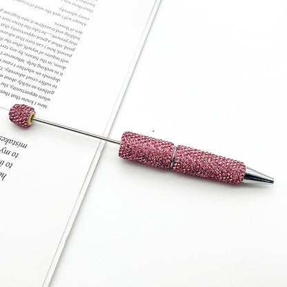 Solid Color Full Diamond Beadable Pens