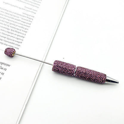 Solid Color Full Diamond Beadable Pens