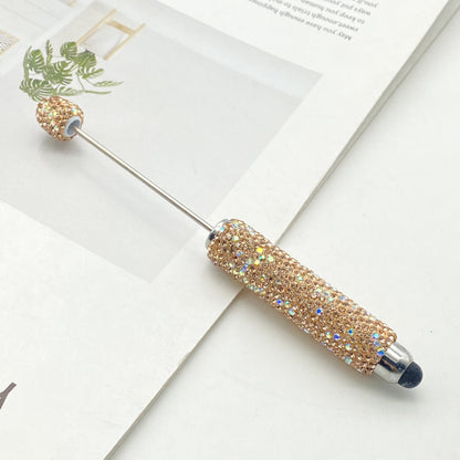 AB Colorful Stylus Full Diamond Beadable Pens
