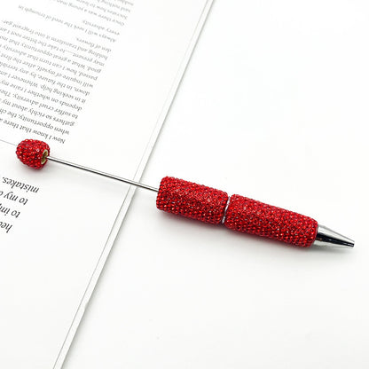 Solid Color Full Diamond Beadable Pens