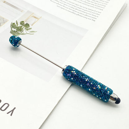 AB Colorful Stylus Full Diamond Beadable Pens