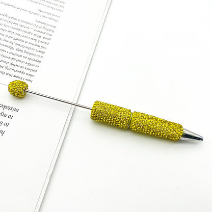 Solid Color Full Diamond Beadable Pens