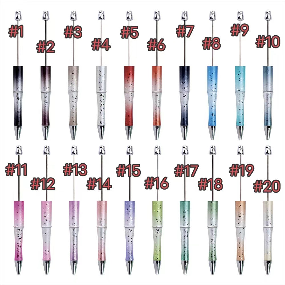 4pcs amber color beadable  pens