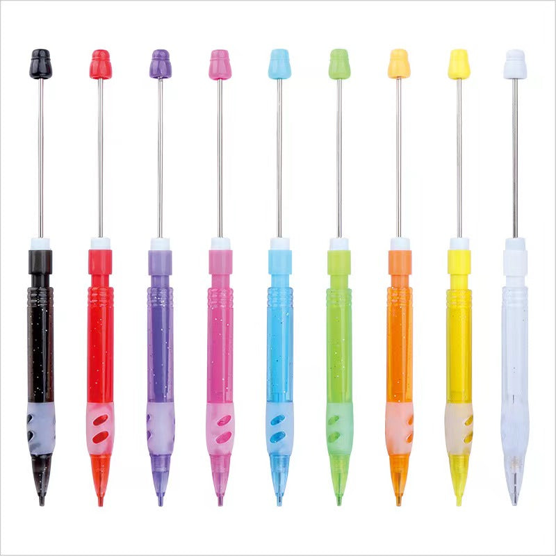 7pcs solid color beadable pencil